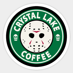 Crystal Lake Coffee Sticker